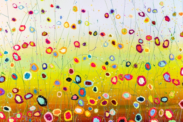 MURAVYEVA Yulia - Autumn flower sunset